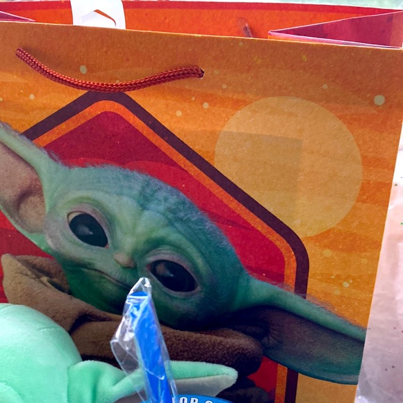 “ The Child “ plush with  Color Changing Tumbler, Gift Bag & Tissue Paper - Picture 3 of 7